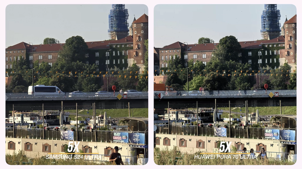 Samsung S24 Ultra vs Huawei P70 Pura Ultra